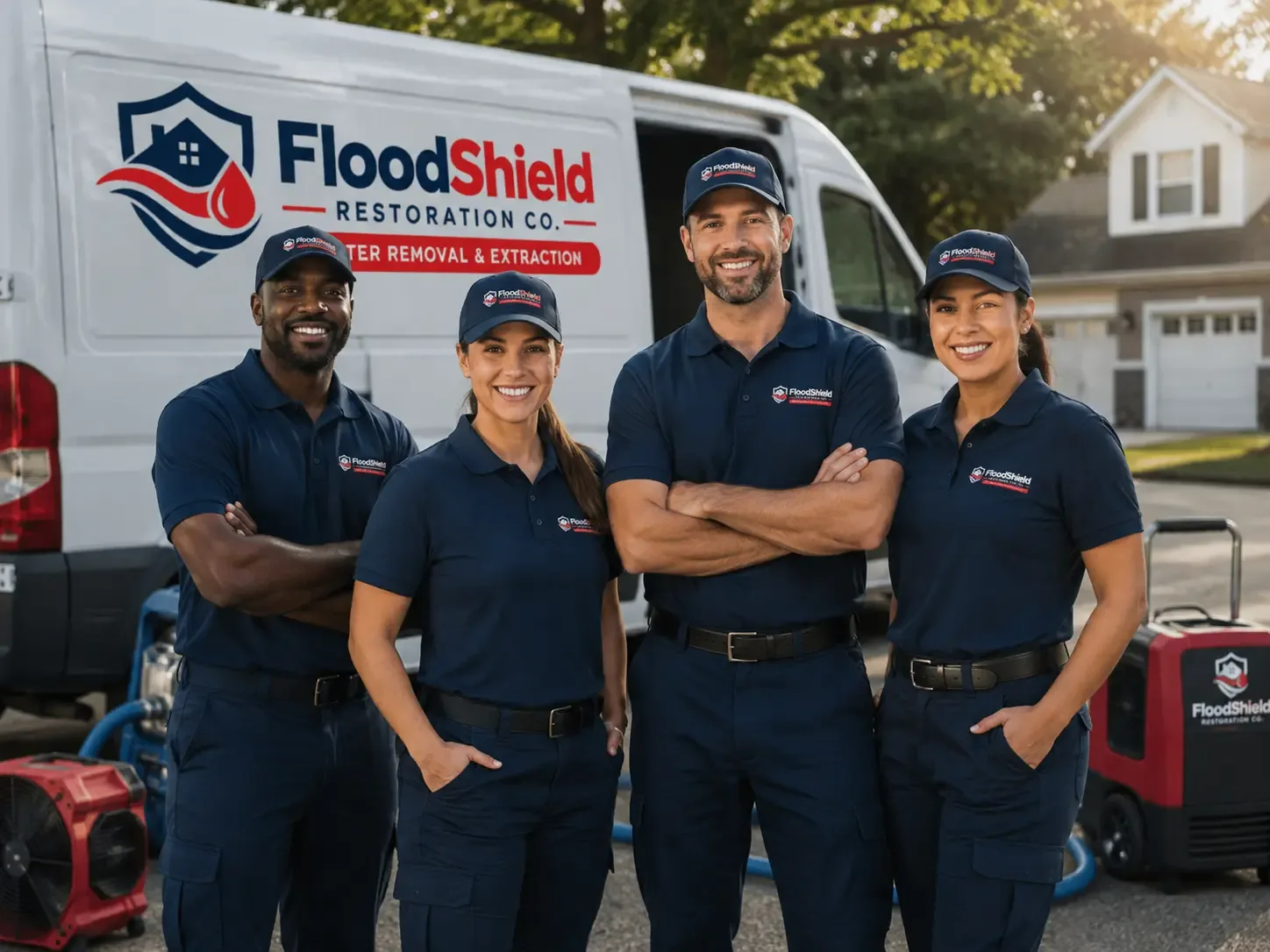Flood Damage Restoration company in Mount Pleasant, OH