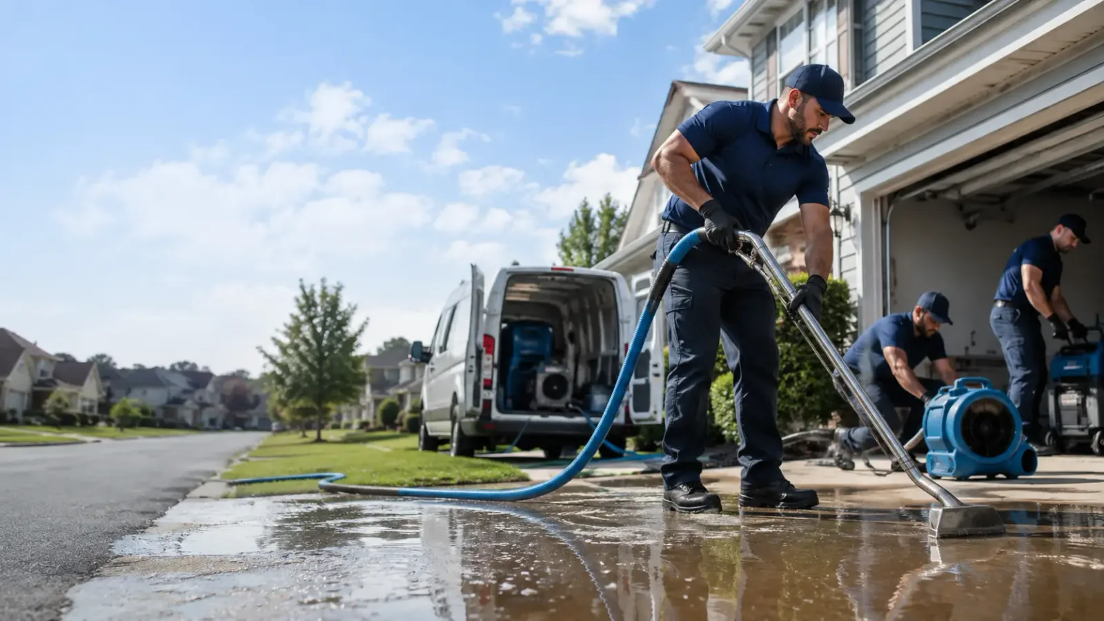Flood Damage Restoration in Mount Pleasant, OH
